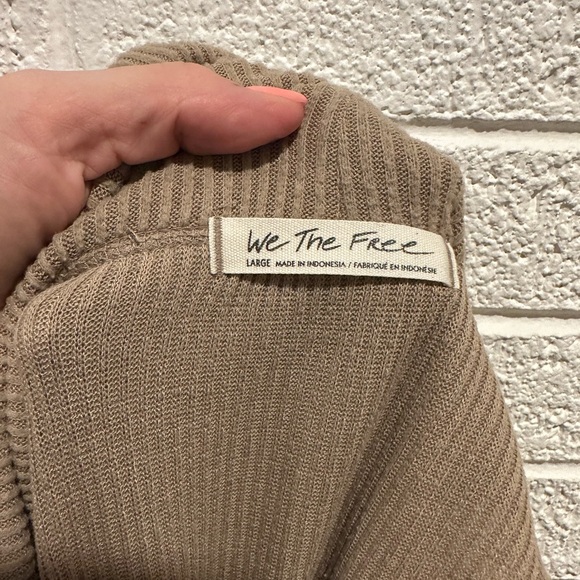 Free People Rosa Ribbed Long Sleeve - Picture 5 of 9